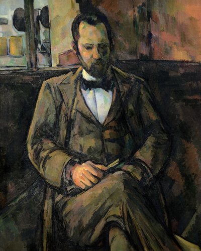 Porträt von Ambroise Vollard, 1899 von Paul Cézanne